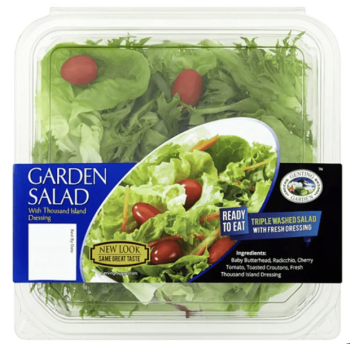 GG RTE GARDEN SALAD IN BOWL 130G